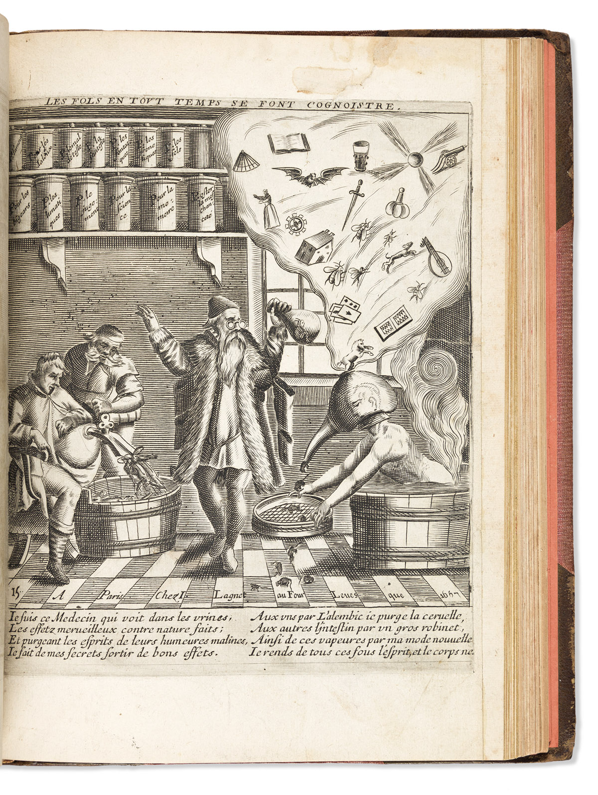 Lagniet, Jacques (1620-1672) Recueil des Plus Illustres Proverbes, Divisés en Trois Livres.